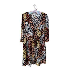 warehouse retro floral dress [US Warehouse] 1920s Floral Beaded Flapper Dress